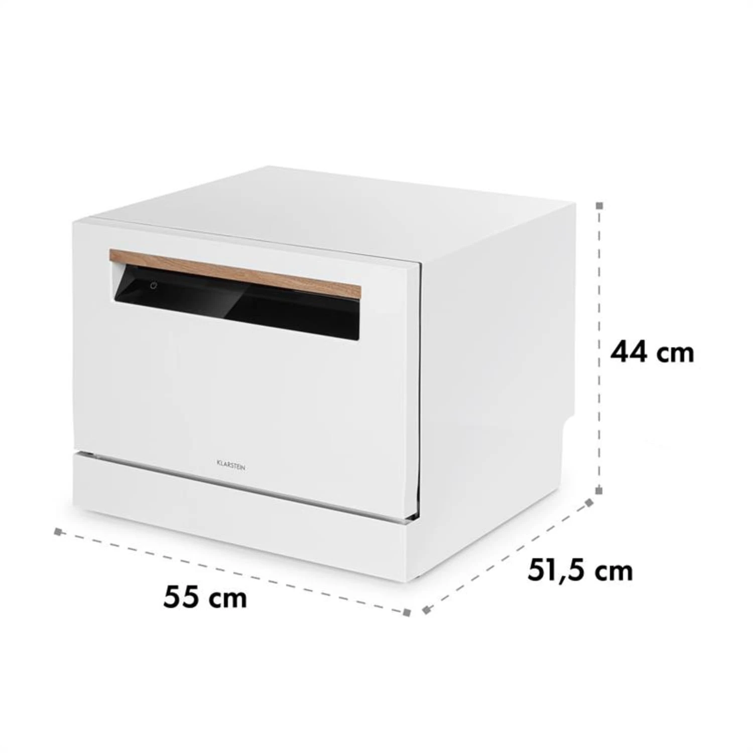 Lagoona Geschirrspülmaschine 1380W 6,5L 6 Gedecke Touch 11 Lagoona Geschirrspülmaschine 1380W 6,5L 6 Gedecke Touch – Bild 11