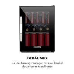 Beersafe M Onyx Kühlschrank 33 Liter 2 Böden Panoramaglastür 13 Beersafe M Onyx Kühlschrank 33 Liter 2 Böden Panoramaglastür -Haushaltsgeräte 10034847 de 0004 logo
