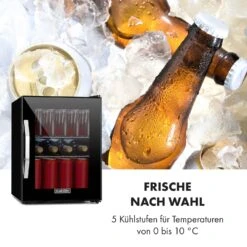 Beersafe M Onyx Kühlschrank 33 Liter 2 Böden Panoramaglastür 14 Beersafe M Onyx Kühlschrank 33 Liter 2 Böden Panoramaglastür -Haushaltsgeräte 10034847 de 0005 logo