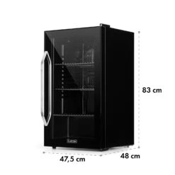 Beersafe XXL Onyx Kühlschrank 80 Liter 3 Böden Panoramaglastür 18 Beersafe XXL Onyx Kühlschrank 80 Liter 3 Böden Panoramaglastür -Haushaltsgeräte 10034848 yy 0009 logo