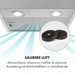 Structura Inselabzugshaube Abluft 641 M³/h Max. LED-Licht Edelstahl -Haushaltsgeräte 10034849 de 0007 logo