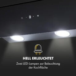 Antonia Dunstabzugshaube Kopffrei 60cm 350m³/h Touch-Bedienfeld Glas -Haushaltsgeräte 10034866 de 0007 logo