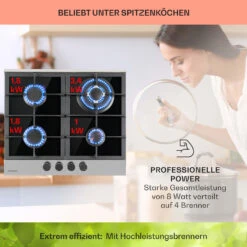 Alchemist 4 Zonen Gaskochfeld Aluminium-Brenner Glaskeramik Schwarz 11 Alchemist 4 Zonen Gaskochfeld Aluminium-Brenner Glaskeramik Schwarz -Haushaltsgeräte 10034969 de 0003 usp