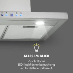 Limelight Dunstabzugshaube 60cm Wandhaube 600m³/h Edelstahl -Haushaltsgeräte 10034976 de 0007 logo