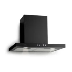 Limelight Dunstabzugshaube 60cm Wandhaube 600m³/h Schwarz