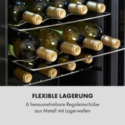 Shiraz 28 Uno Weinkühlschrank 74l 28Fl Touch-Bedienfeld 5-18°C -Haushaltsgeräte 10035029 de 0008 logo