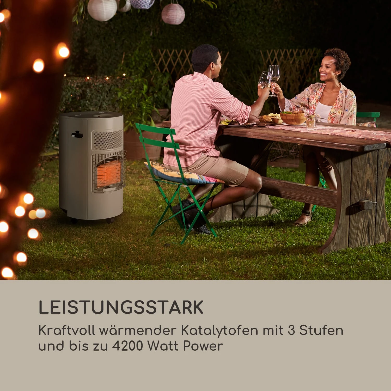 Bonaparte Gasheizgerät 4200W Elektrische Zündung Gasflaschen Bis 15 Kg 2 Bonaparte Gasheizgerät 4200W Elektrische Zündung Gasflaschen Bis 15 Kg – Bild 2