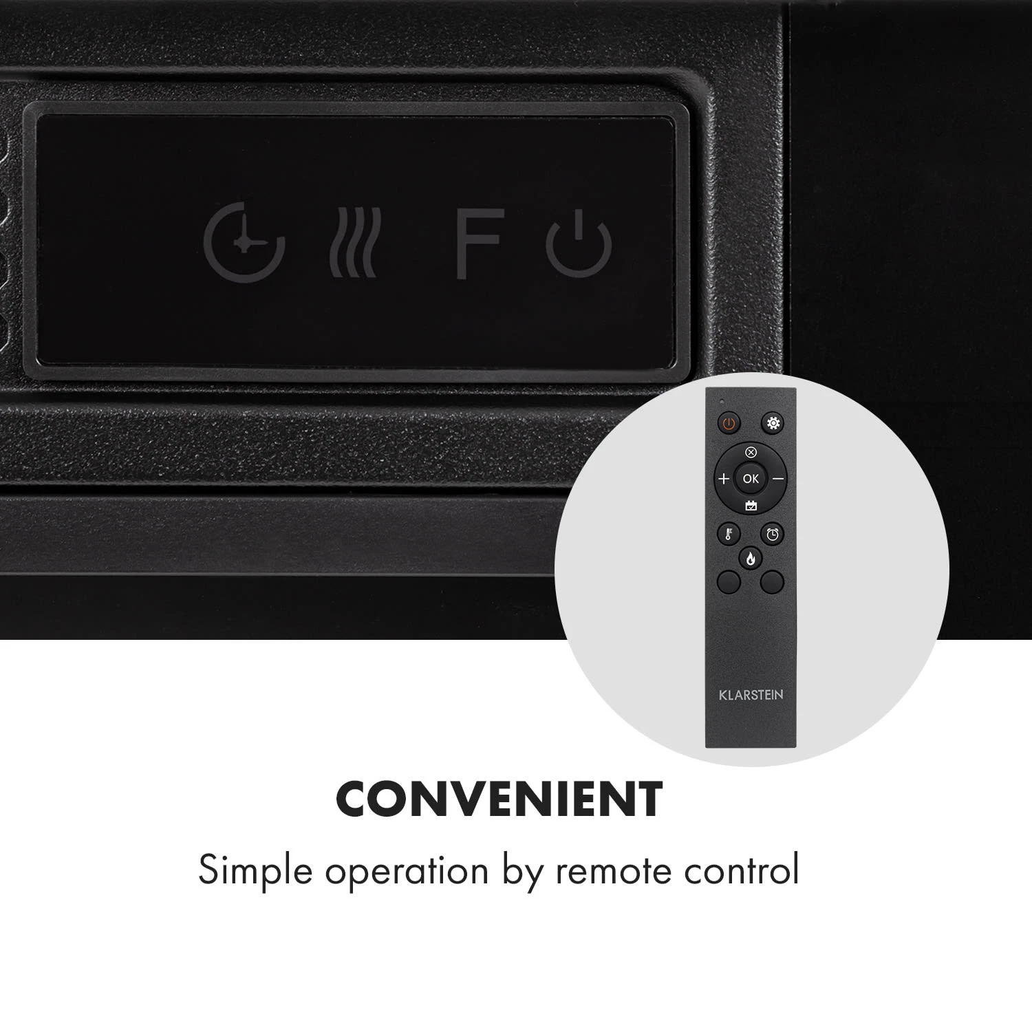 Vulsini Elektro-Kamin 1900 W LED-Technik Fernbedienung 4 Vulsini Elektro-Kamin 1900 W LED-Technik Fernbedienung – Bild 4