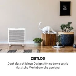 Klarstein Hot Spot Slimcurve Double Wave 2-in-1 Heizgerät 1000W Wochentimer Weiß -Haushaltsgeräte 10035059 de 0003 logo