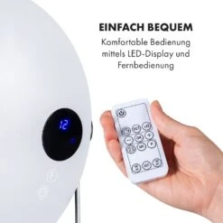 Hot Spot Pebble Heizlüfter 2000W Handtuchtrockner Timer Fernbedienung -Haushaltsgeräte 10035077 de 0005 logo