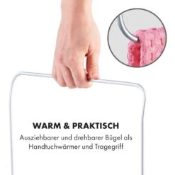 Hot Spot Pebble Heizlüfter 2000W Handtuchtrockner Timer Fernbedienung -Haushaltsgeräte 10035077 de 0006 logo