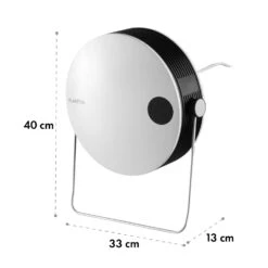 Hot Spot Pebble Heizlüfter 2000W Handtuchtrockner Timer Fernbedienung -Haushaltsgeräte 10035077 yy 0010 logo Klarstein Hot Spot Pebble Heizgeraet