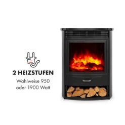 Bormio S Smart Elektrokamin 950/1900W Thermostat Wochentimer -Haushaltsgeräte 10035088 de 0004 logo