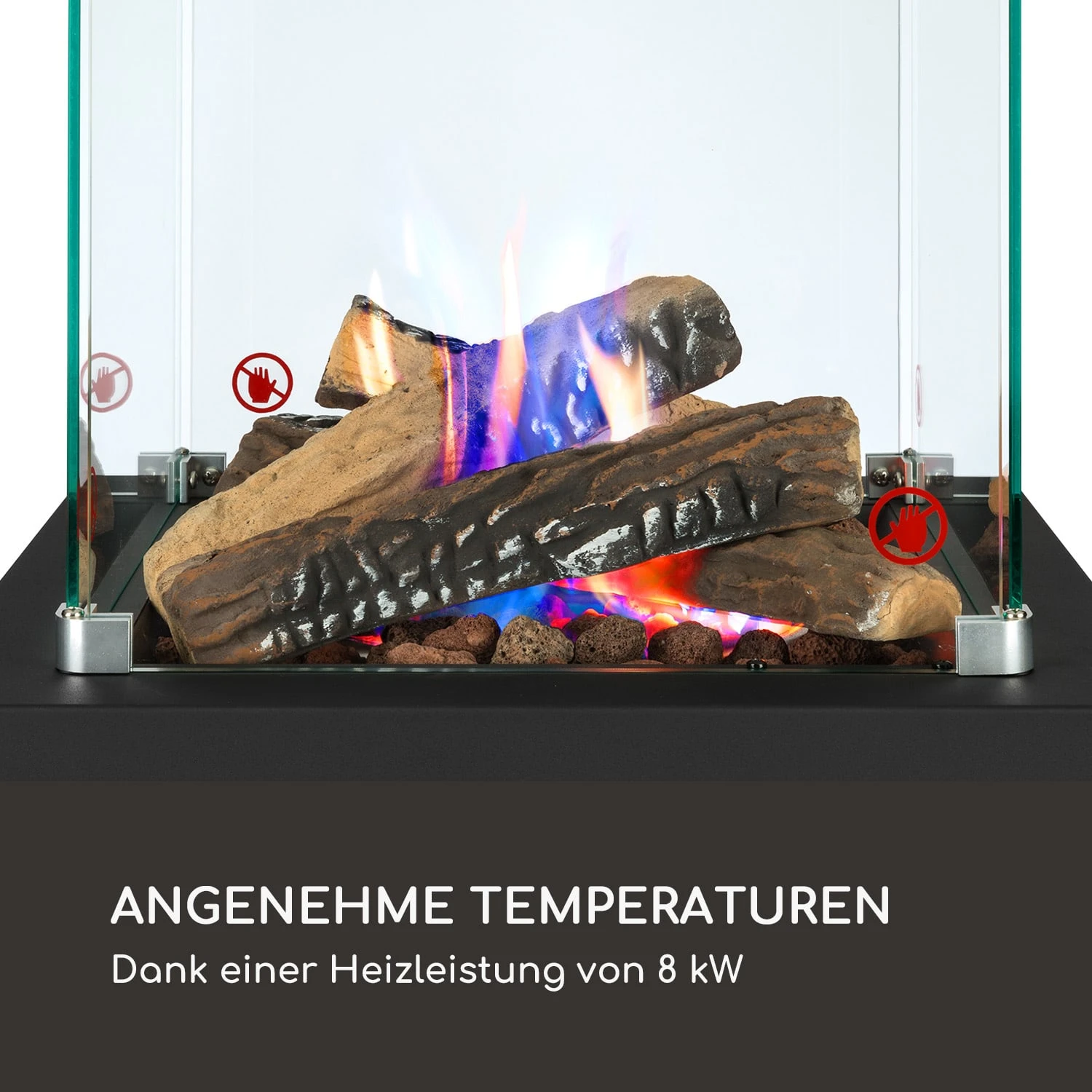 Flagranti Crystal View Gasheizstrahler 8kW Edelstahl 3 Flagranti Crystal View Gasheizstrahler 8kW Edelstahl – Bild 3