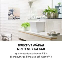 Wonderwall Air Art Smart Infrarotheizung 60x60cm 350W Wandinstallation App-Steuerung Wellen -Haushaltsgeräte 10035114 de 0006 logo