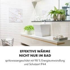 Wonderwall Air Art Smart Infrarotheizung 60x60cm 350W Wandinstallation App-Steuerung Marmor I -Haushaltsgeräte 10035115 de 0006 logo