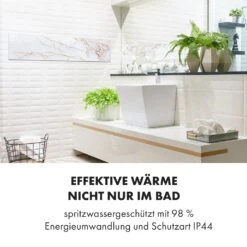 Wonderwall Air Art Smart Infrarotheizung 60x60cm 350W Wandinstallation App-Steuerung Marmor II -Haushaltsgeräte 10035118 de 0006 logo