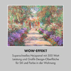 Wonderwall Air Art Smart Infrarotheizung 80x60cm 500W Wandmontage Gartenweg -Haushaltsgeräte 10035126 de 0005 logo