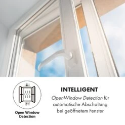 Wonderwall Air Art Smart Infrarotheizung 80x60cm 500W Wandmontage Gartenweg -Haushaltsgeräte 10035126 de 0008 logo