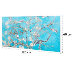 Wonderwall Air Art Smart Infrarotheizung 120x60cm 700W Wandinstallation App-Steuerung Mandelblüten -Haushaltsgeräte 10035127 yy 0009 logo Klarstein WonderwallAirArt Smart 700W60x120 Blsm