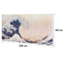 Wonderwall Air Art Smart Infrarotheizung 120x60cm 700W Wandinstallation App-Steuerung Wellen -Haushaltsgeräte 10035130 yy 0009 logo Klarstein WonderwallAirArt Smart 700W60x120 Wave