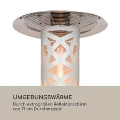 Goldflame Style Terrassenheizstrahler 11,2 KW 360°-Blick Mobil 16 Goldflame Style Terrassenheizstrahler 11,2 KW 360°-Blick Mobil -Haushaltsgeräte 10035141 de 0008 logo