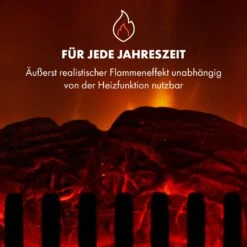Leoben Elektrischer Kamin 900 / 1800 W Thermostat PanoramaView -Haushaltsgeräte 10035148 de 0005 logo