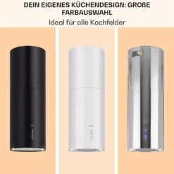 Beretta Inselabzugshaube Ø35cm Ab-/Umluft 650m³/h LED Aktivkohlefilter -Haushaltsgeräte 10035166 de 0007 usp