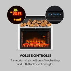 Mauna Loa Elektrokamin 2000 W LED-Flammen Fernbedienung Holzregal -Haushaltsgeräte 10035167 de 0005 logo