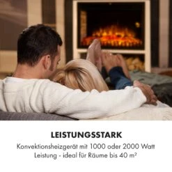 Mauna Loa Elektrokamin 2000 W LED-Flammen Fernbedienung Holzregal -Haushaltsgeräte 10035167 de 0006 logo