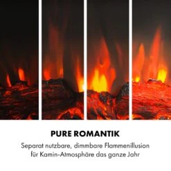 Mauna Loa Elektrokamin 2000 W LED-Flammen Fernbedienung Holzregal -Haushaltsgeräte 10035167 de 0007 logo