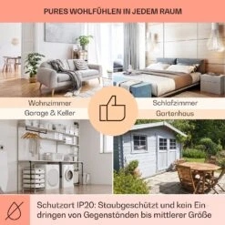 Wonderwall Air Art Infinite 580 Infrarotheizung 90x60 Cm -Haushaltsgeräte 10035172 de 0005 usp