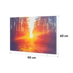 Wonderwall Air Art Infinite 580 Infrarotheizung 90x60 Cm -Haushaltsgeräte 10035172 yy 0011 dimensions
