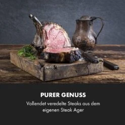 Steakhouse Pro Fleischreifeschrank 98 Ltr 1-25°C Touch Edelstahltür -Haushaltsgeräte 10035176 de 0003 logo
