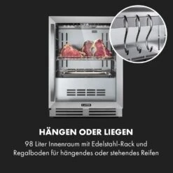Steakhouse Pro Fleischreifeschrank 98 Ltr 1-25°C Touch Edelstahltür -Haushaltsgeräte 10035176 de 0005 logo