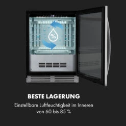 Steakhouse Pro Fleischreifeschrank 98 Ltr 1-25°C Touch Edelstahltür -Haushaltsgeräte 10035176 de 0007 logo