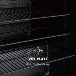 PopLife Getränkekühler Kühlschrank 70 Liter 0-10 °C Retro-Design LED -Haushaltsgeräte 10035177 de 0007 logo