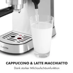 Futura Espressomaker 20 Bar 1450 Watt 20 Bar Wassertank: 1,25 Liter Rostfreier Edelstahl -Haushaltsgeräte 10035183 de 0007 logo