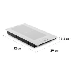 Delicatessa Slim Domino Induktionskochfeld 3500W Timer -Haushaltsgeräte 10035197 yy 0010 logo Klarstein Delicatessa Domino Kochfeld weiss