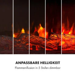 Aargau Smart Elektrischer Kamin 1000/2000W LED 18-27 °C Wochentimer -Haushaltsgeräte 10035204 de 0005 logo