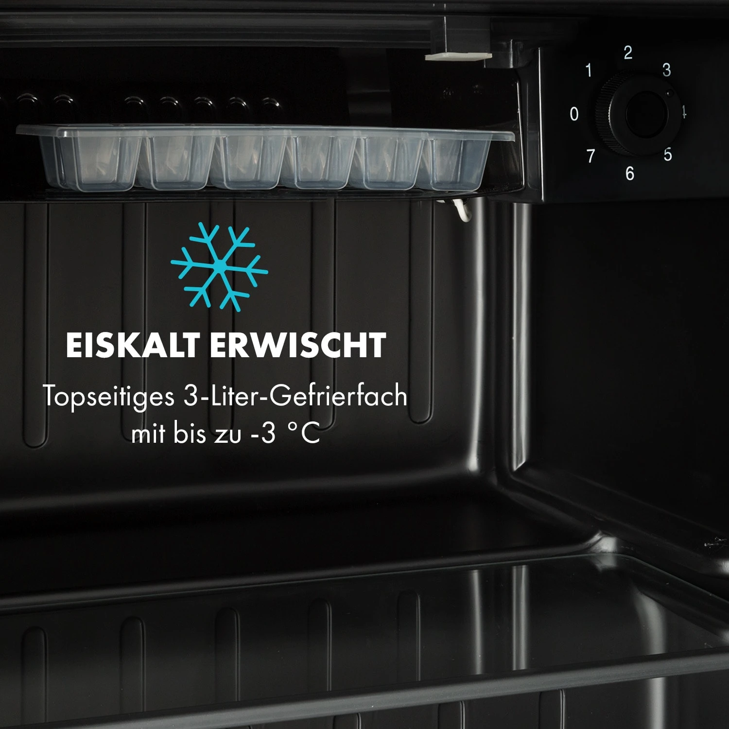 Obsidian Kühlschrank 46 Liter Gemüsefach 6 Obsidian Kühlschrank 46 Liter Gemüsefach – Bild 6