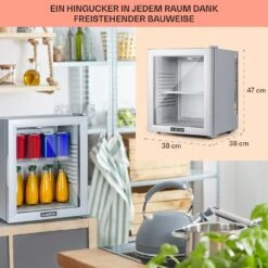 Brooklyn 24 Mini-Kühlschrank Glastür LED Ablage 12 Brooklyn 24 Mini-Kühlschrank Glastür LED Ablage -Haushaltsgeräte 10035224 DE 0006 usp