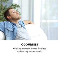 Phantasma Brickline Ethanol-Kamin 3,4 KW Backstein-Optik MDF -Haushaltsgeräte 10035231 uk 0004 logo Klarstein Phantasma Brickline Ethanol Kamin