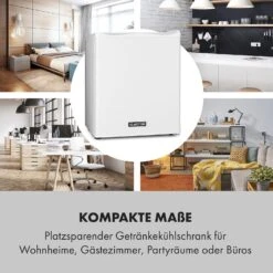 Happy Hour Minibar 5-15°C EEK G 25dB LED-Licht -Haushaltsgeräte 10035241 de 0003 logo