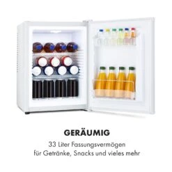 Happy Hour 33 Minibar 33L 5-15°C EEK G 25dB LED-Licht 12 Happy Hour 33 Minibar 33L 5-15°C EEK G 25dB LED-Licht -Haushaltsgeräte 10035243 de 0004 logo