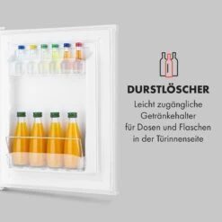 Klarstein Happy Hour Minibar 40L 5-15°C 23 DB LED-Licht -Haushaltsgeräte 10035245 de 0005 logo