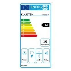 Full House 2.0 DownAir System Induktionsherd Dunstabzugshaube 271 M³/h -Haushaltsgeräte 10035259 energy label