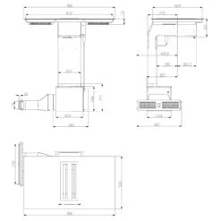 Full House 2.0 DownAir System Induktionsherd Dunstabzugshaube 271 M³/h -Haushaltsgeräte 10035259 yy 0009 logo