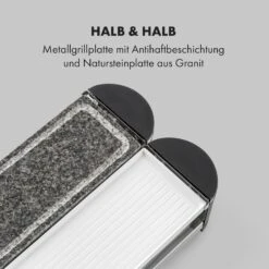 Tenderloin 50/50 Raclette-Grill 1200W 8 Personen Natursteinplatte Metallgrillplatte -Haushaltsgeräte 10035260 de 0006 logo