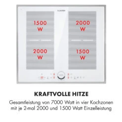 Delicatessa 60 Prime Induktionskochfeld 4 Zonen 7000W Timer -Haushaltsgeräte 10035267 de 0004 logo